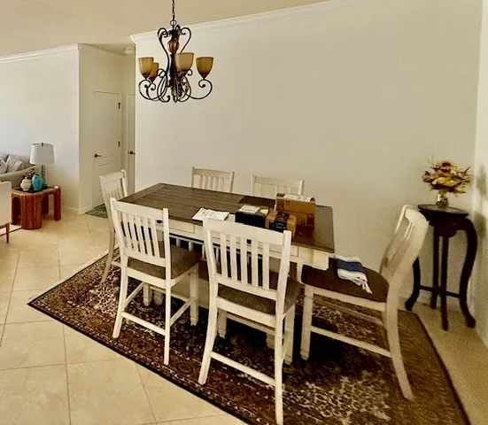 Dining area